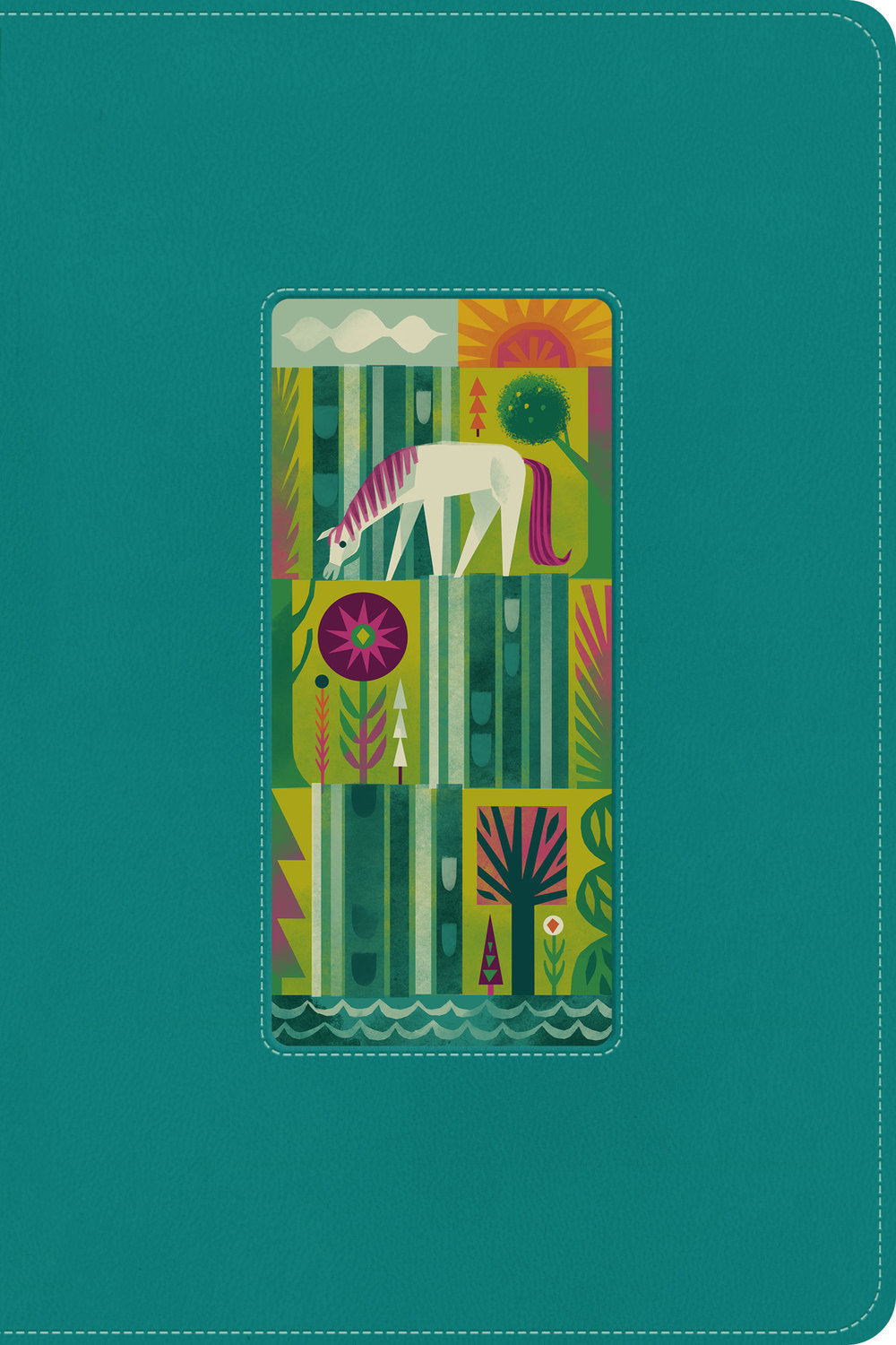 ESV The Biggest Story Holy Bible for Kids Teal, Waterfall Design