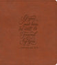 ESV Journaling Study Bible English Saddle, 1 Chronicles 28:9 Design (Black Letter Edition)