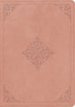 ESV Study Bible Blush Rose Fleur-de-lis Design (Black Letter Edition)