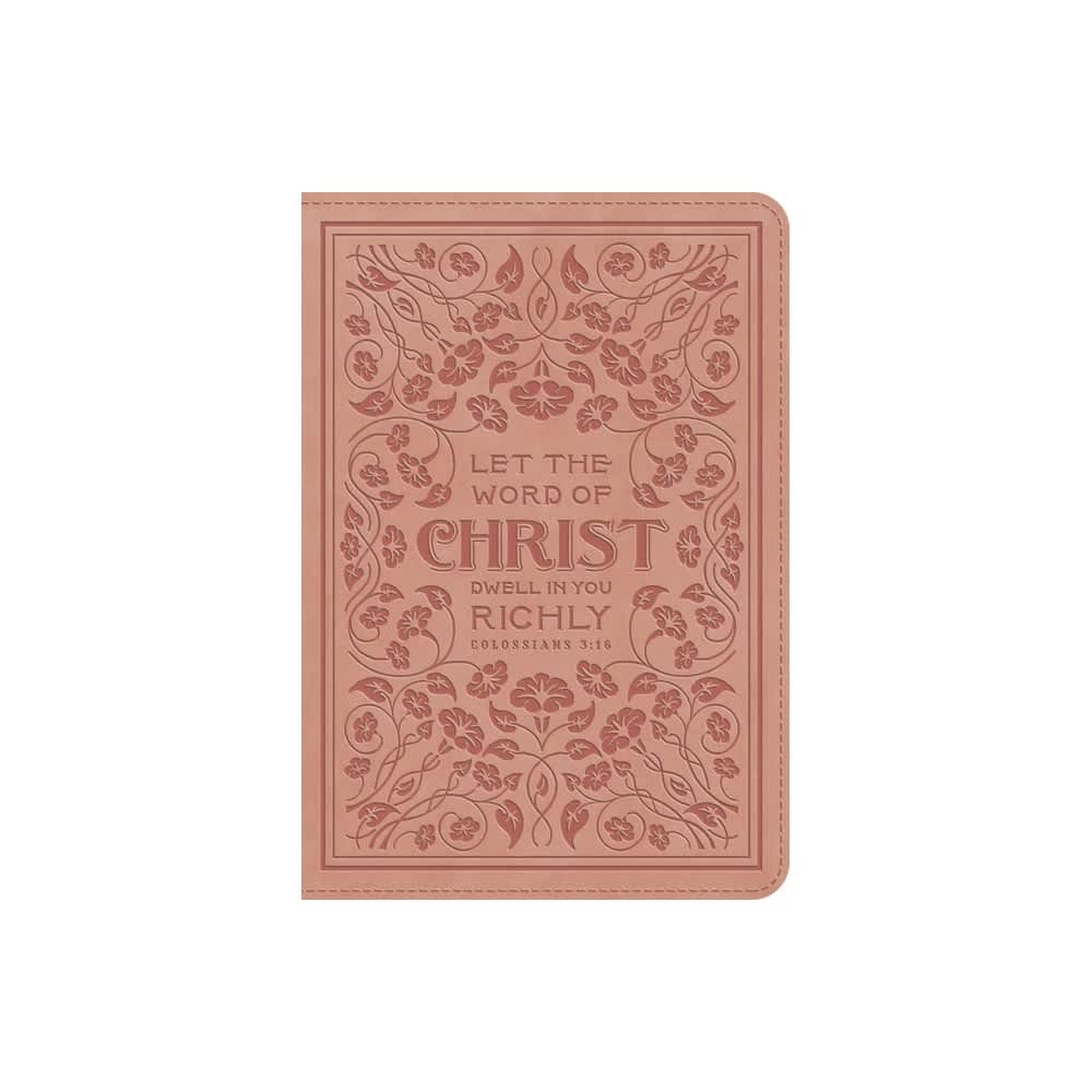 ESV Applying the Gospel Study Bible for Women (Blush Rose, Colossians 3:16 Design)