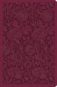 ESV Value Compact Bible Raspberry Floral Design