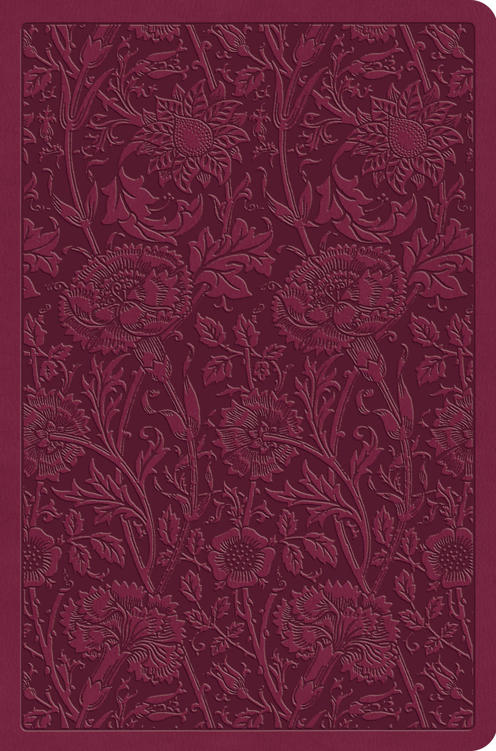 ESV Value Compact Bible Raspberry Floral Design