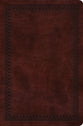 ESV Value Compact Bible Mahogany Border Design (Black Letter Edition)