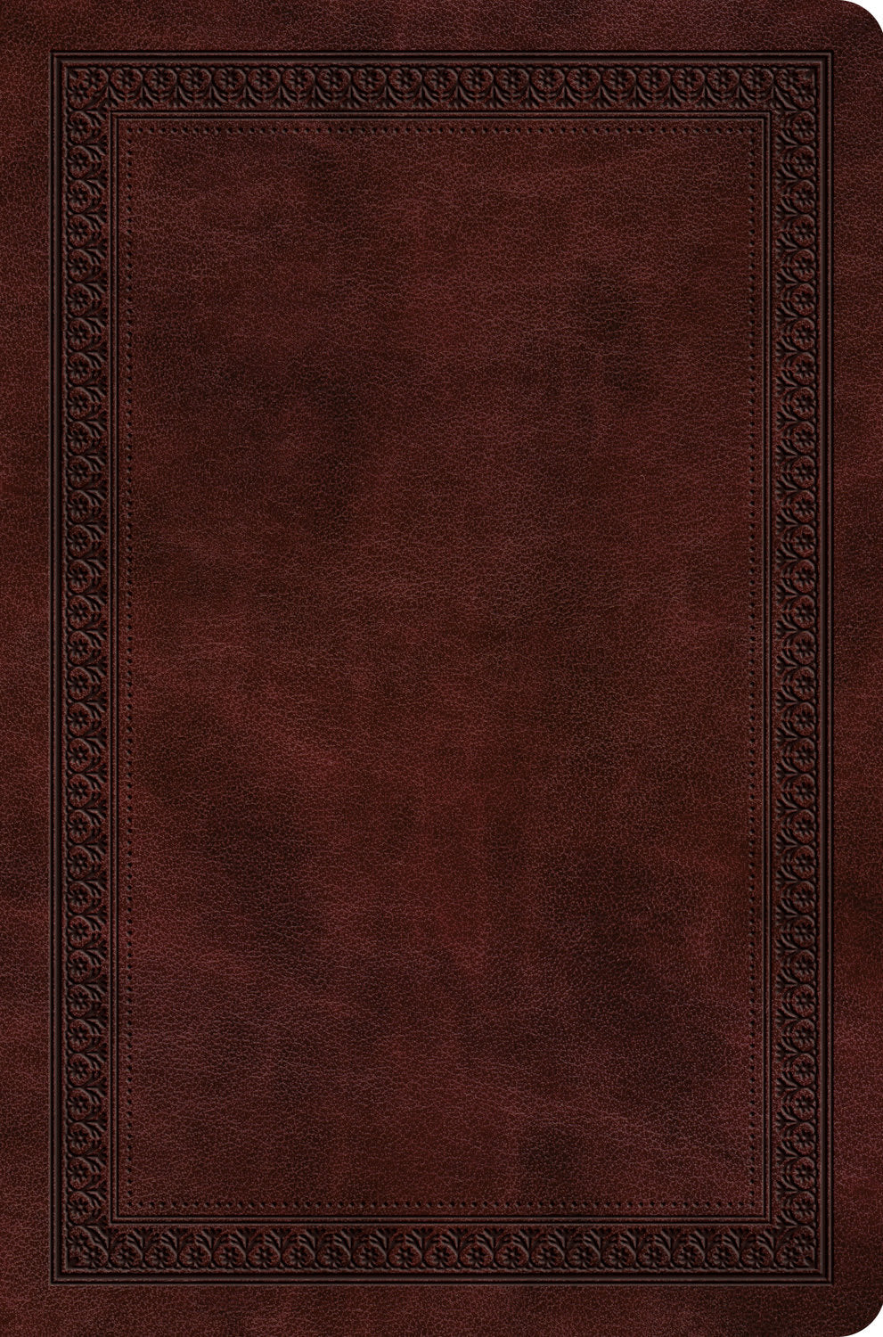 ESV Value Compact Bible Mahogany Border Design (Black Letter Edition)