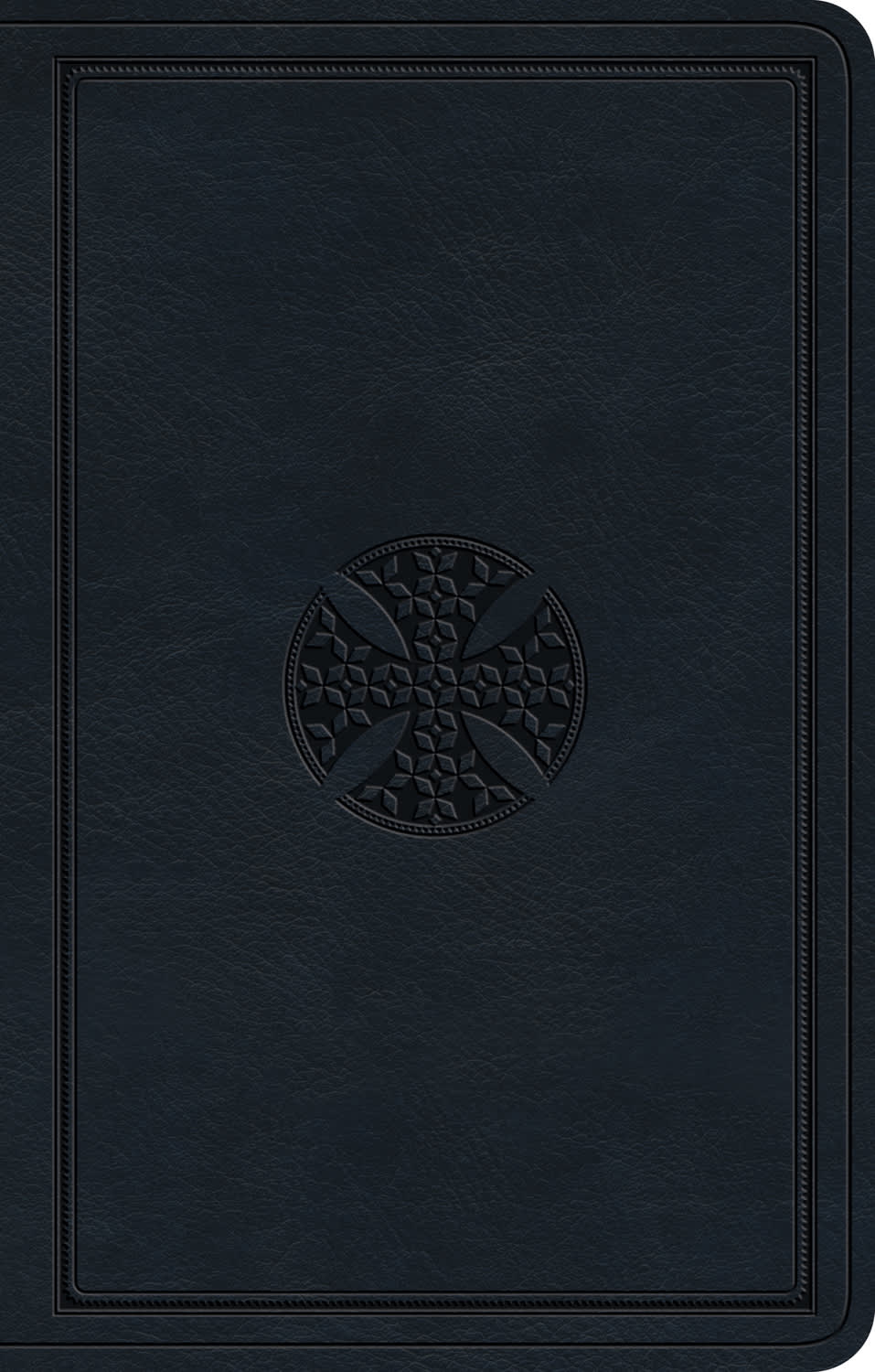 ESV Premium Gift Bible Navy Mosaic Cross Design (Black Letter Edition)