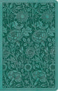ESV Premium Gift Bible Teal Floral Design (Black Letter Edition)