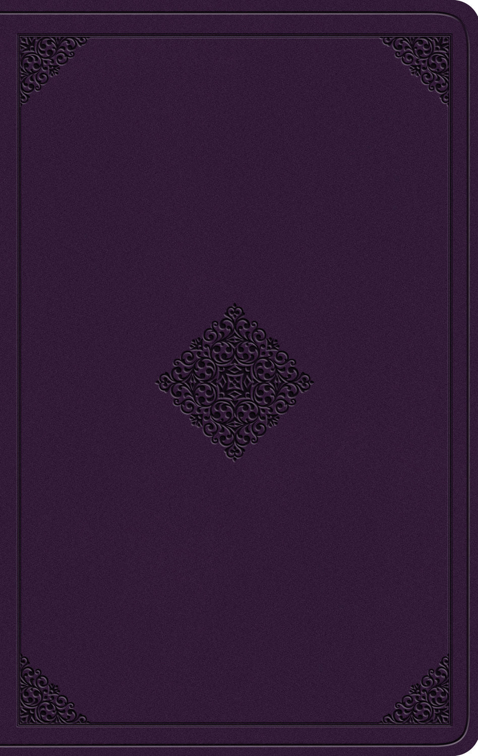 ESV Value Thinline Bible Lavender Ornament Design (Black Letter Edition)