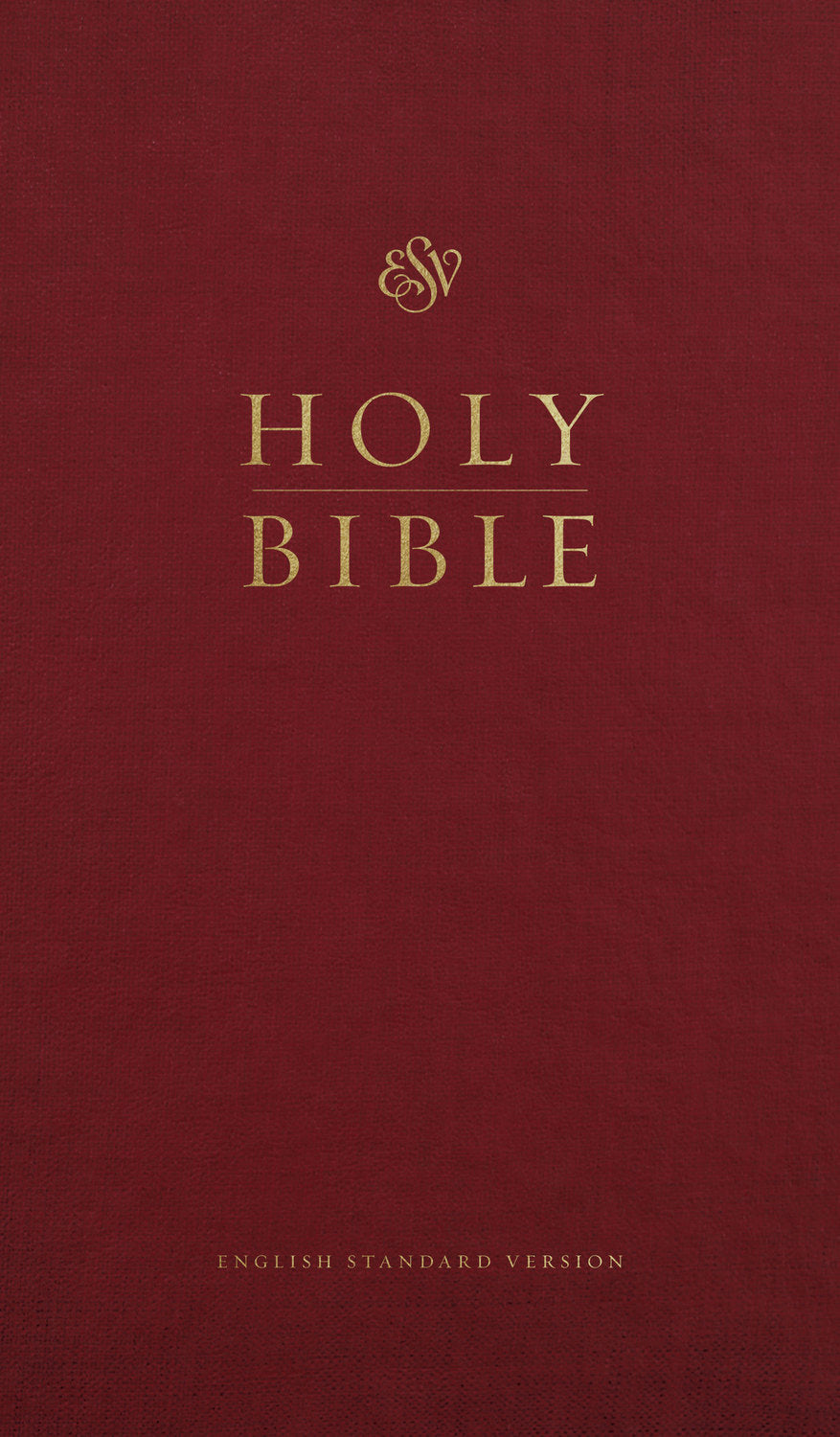 ESV Church Bible Burgundy (Black Letter Edition)