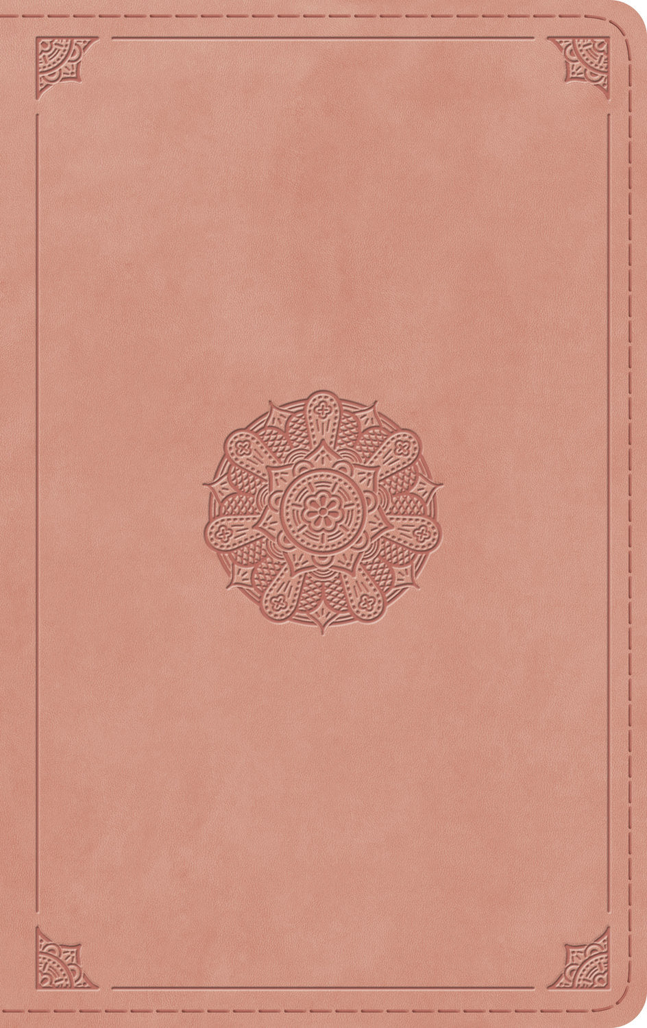 ESV Thinline Bible Blush Rose Emblem Design (Red Letter Edition)