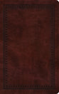 ESV Thinline Bible Mahogany Border Design (Red Letter Edition)