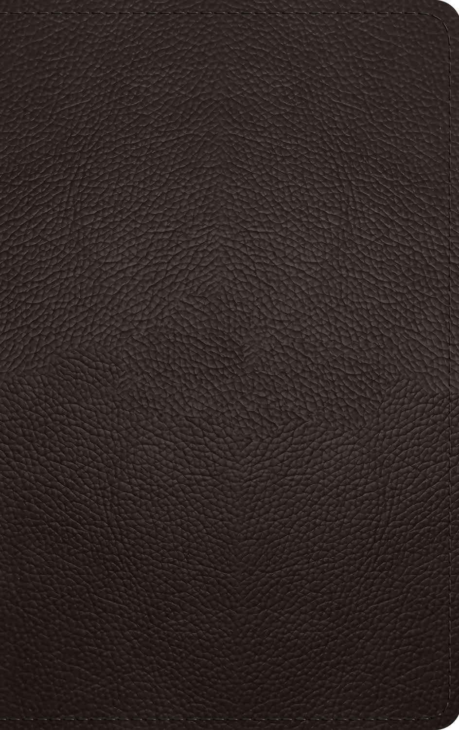 ESV Thinline Bible Deep Brown (Red Letter Edition)