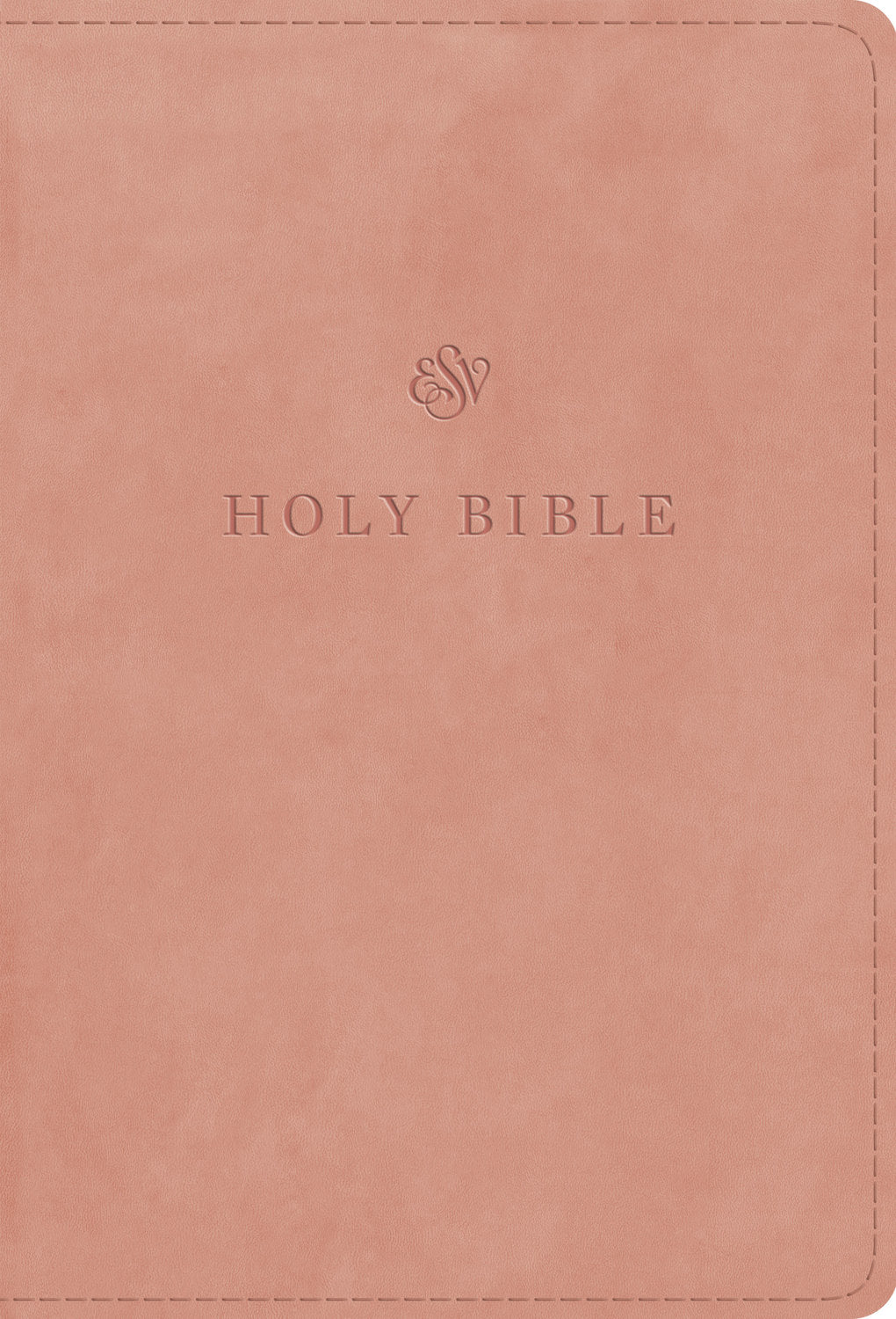 ESV Large Print Compact Bible Blush Rose (Black Letter Edition)