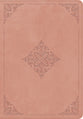 ESV Giant Print Bible Blush Rose Fleur-de-lis Design (Black Letter Edition)