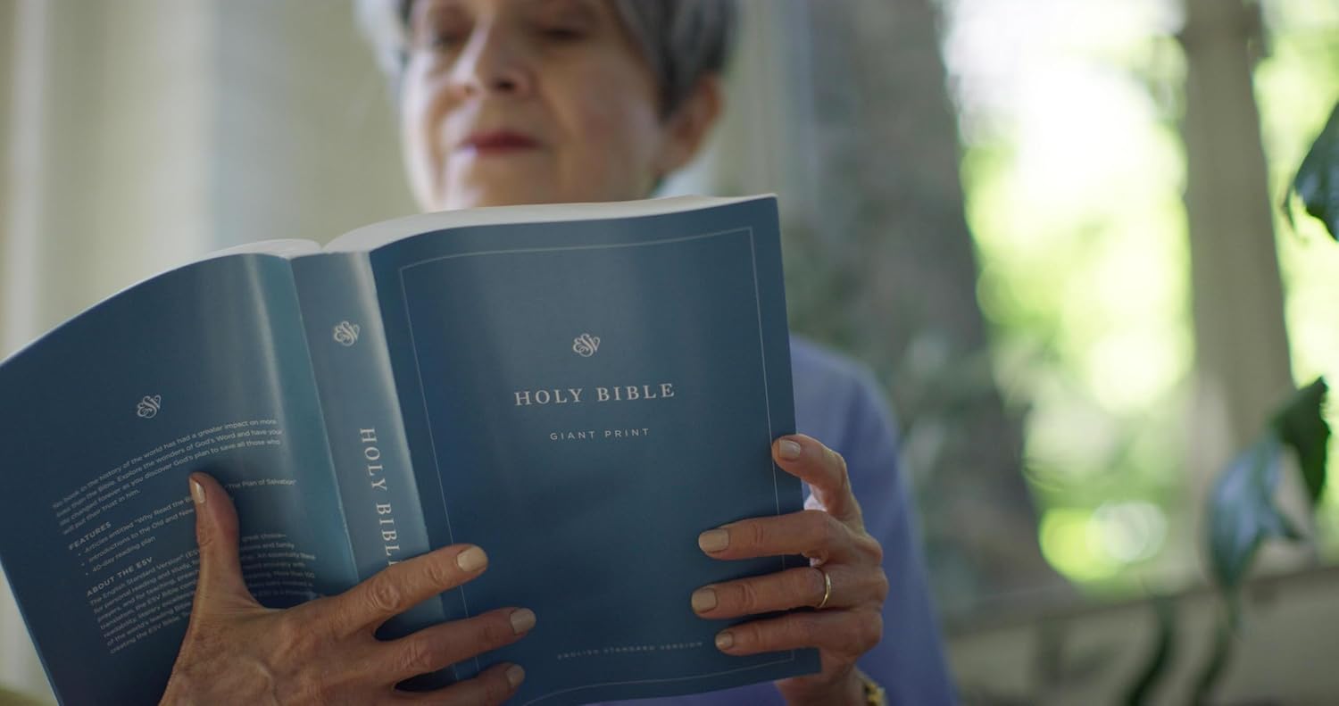 ESV Economy Bible Giant Print (Black Letter Edition)