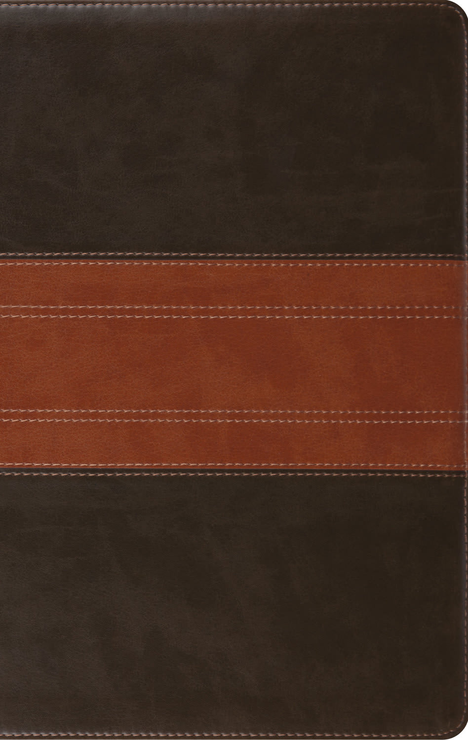 ESV Giant Print Personal Size Bible Forest/Tan, Trail Design (Red Letter Edition)
