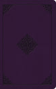 ESV Giant Print Personal Size Bible Lavender, Ornament Design (Red Letter Edition)
