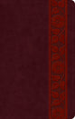 ESV Giant Print Personal Size Bible Mahogany, Trellis Design (Red Letter Edition)