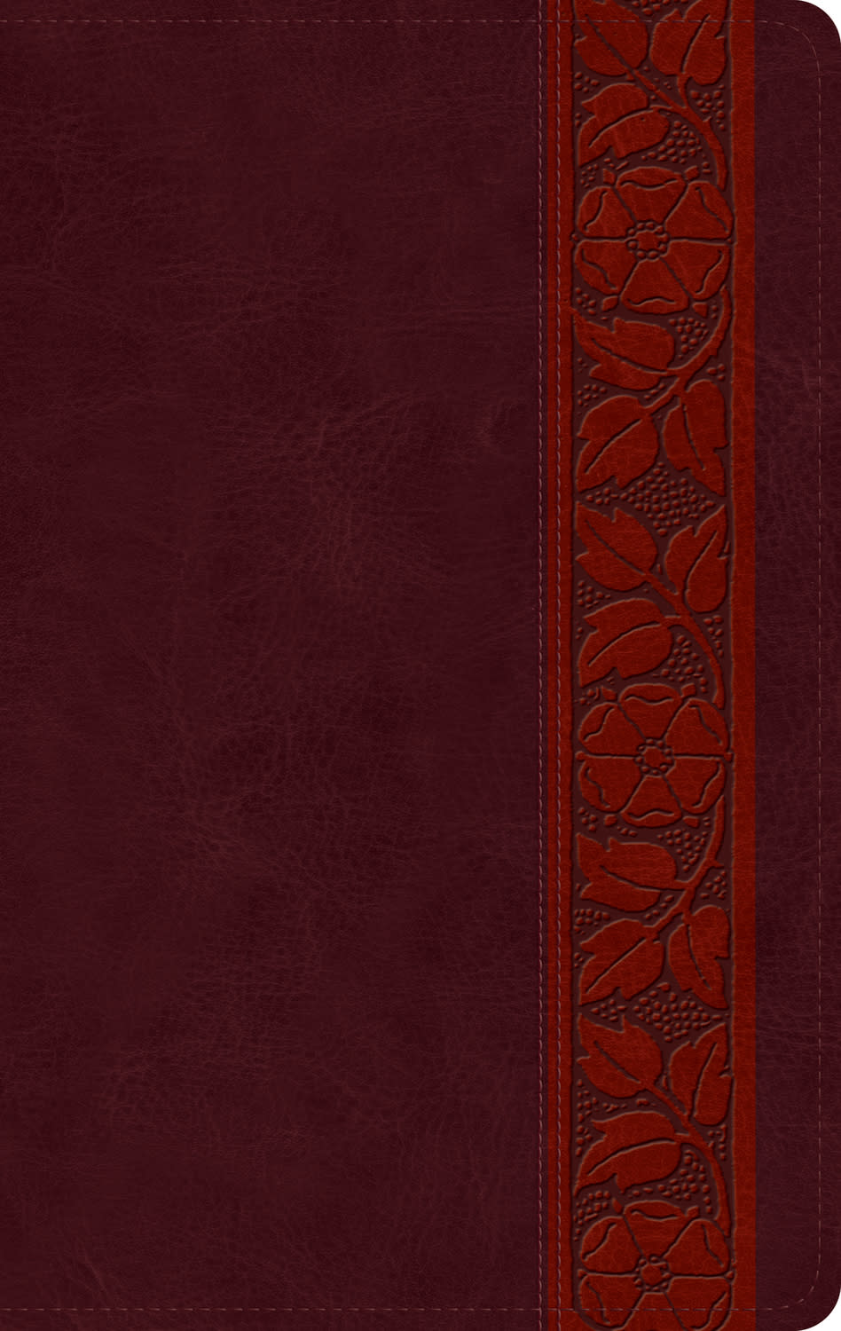 ESV Giant Print Personal Size Bible Mahogany, Trellis Design (Red Letter Edition)