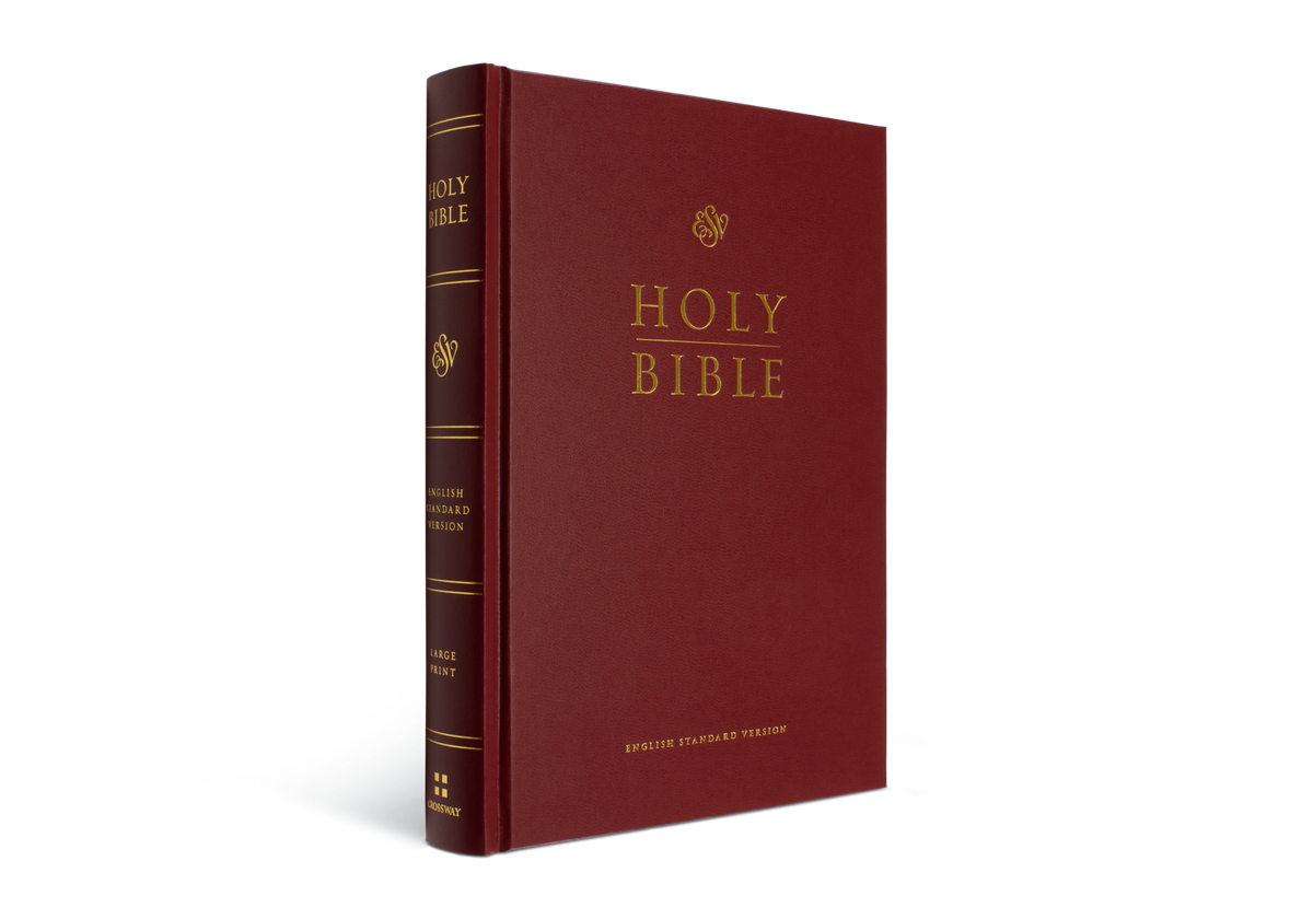 ESV Pew and Worship Bible, Large Print, Burgundy