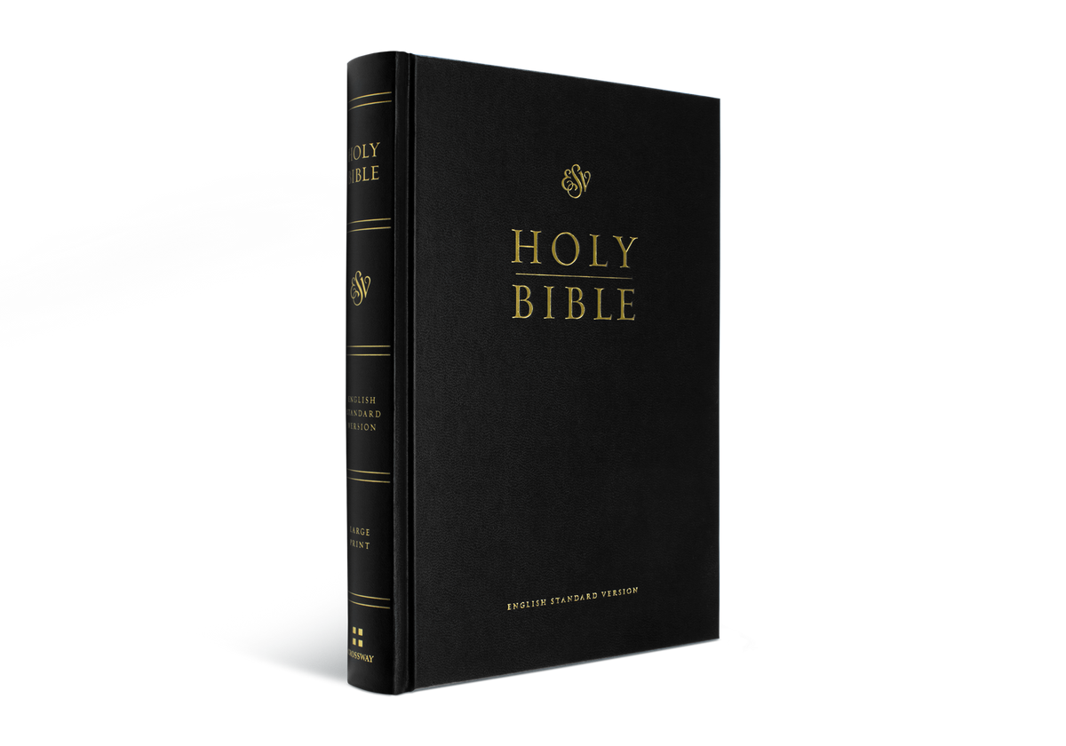 ESV Pew and Worship Bible, Large Print, Black