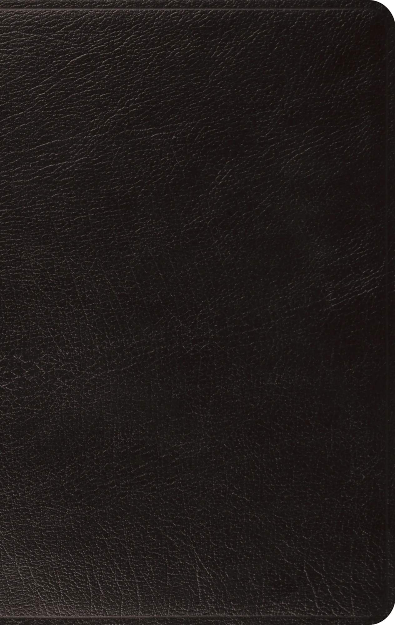 ESV Large Print Thinline Bible Black (Black Letter Edition)