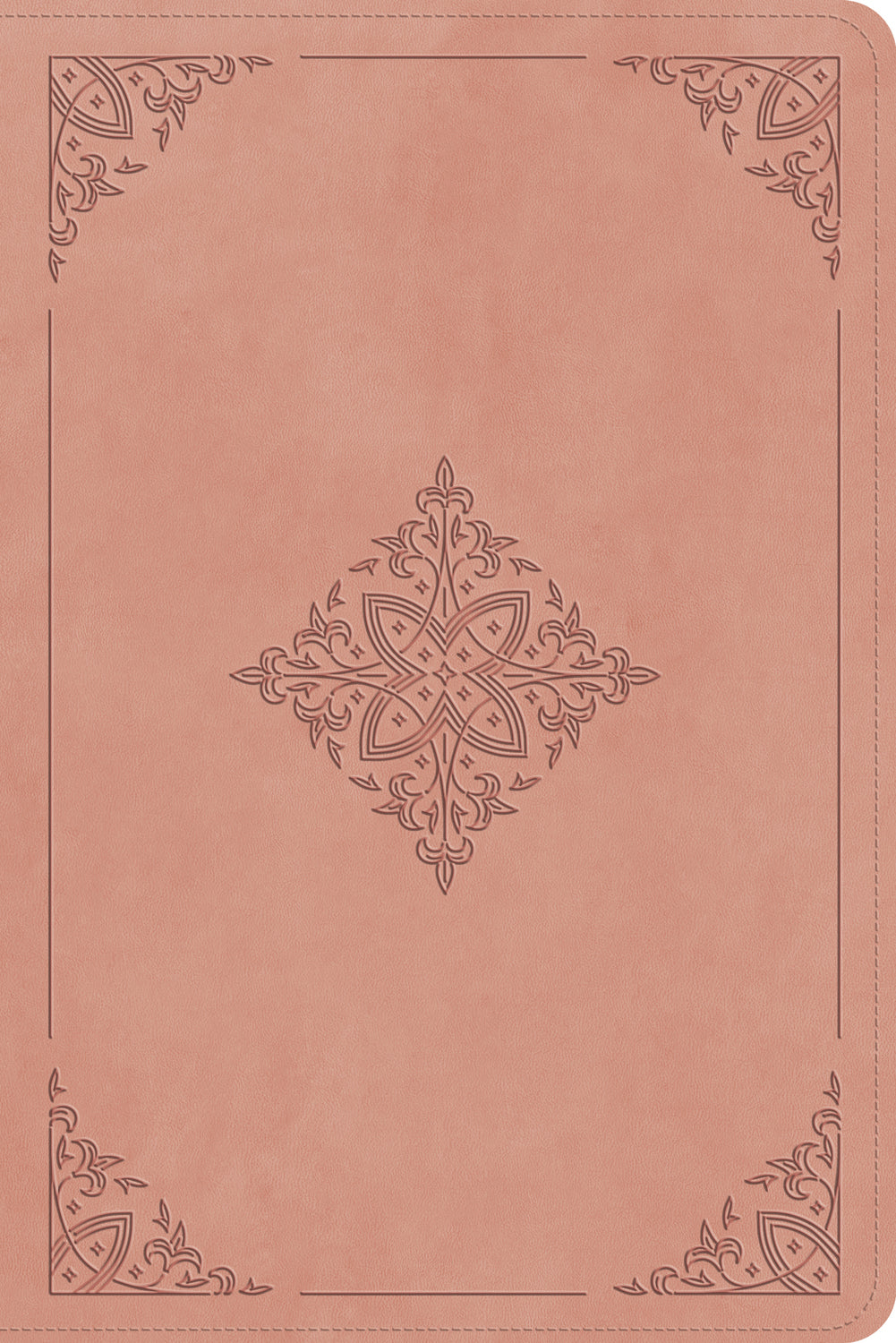 ESV Holy Bible Blush Rose Fleur-de-lis Design (Dyslexia-Friendly Edition)