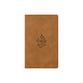 ESV Vest Pocket New Testament with Psalms and Proverbs, Nubuck Caramel, Wildflower Design (Red Letter Edition)