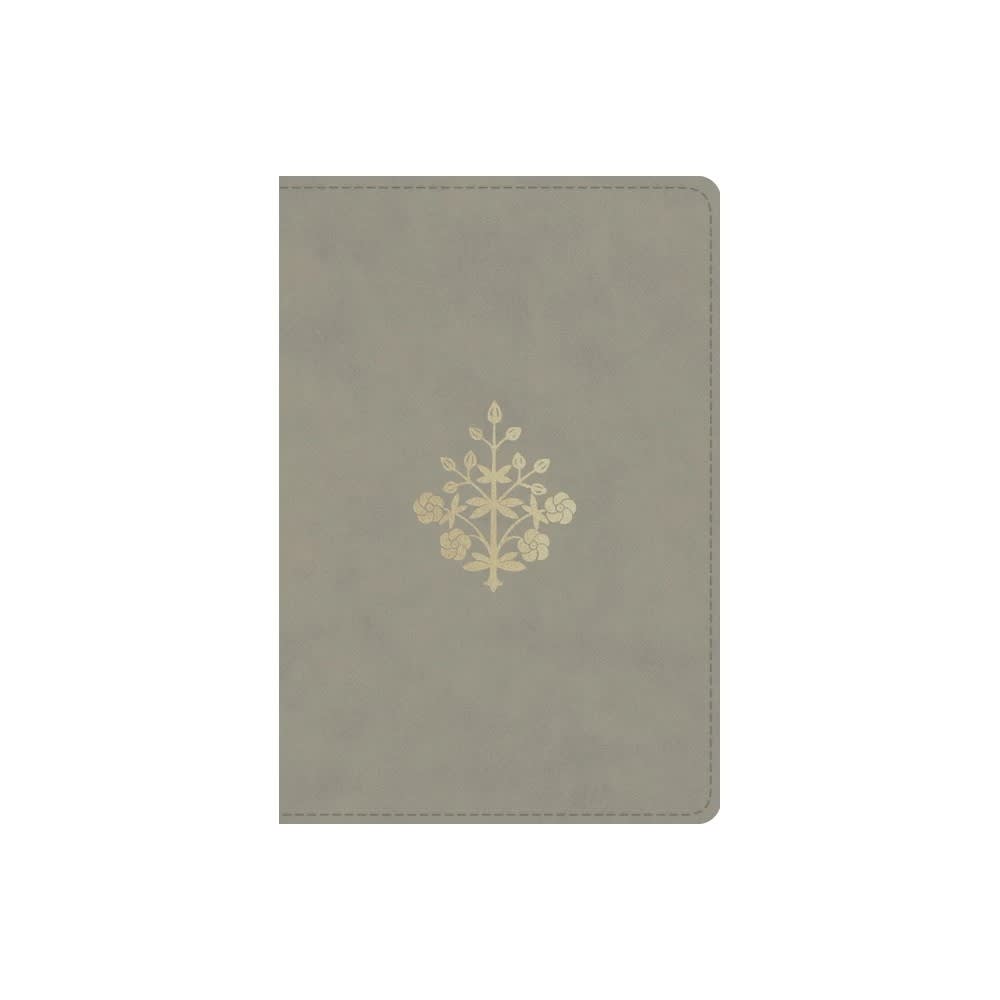 ESV Compact Bible, Stone, Branch Design