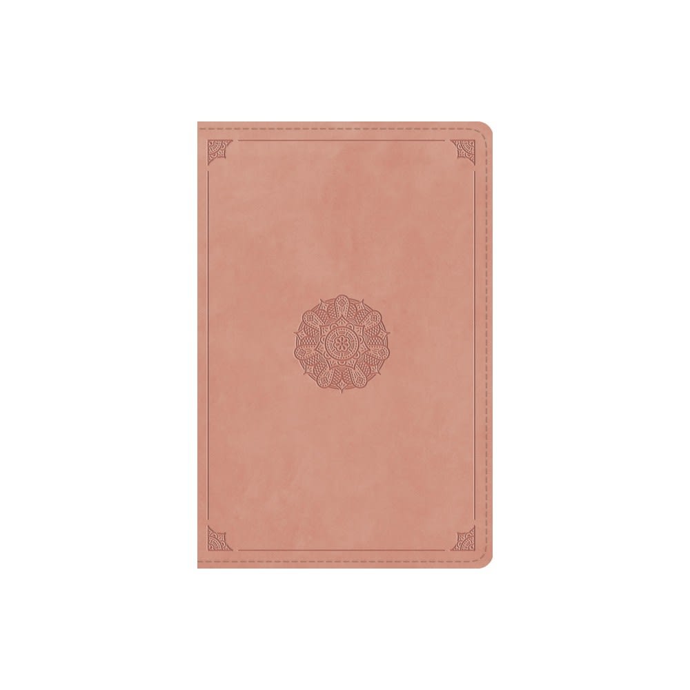 ESV Compact Bible (2026 Edition) Blush Rose, Emblem Design