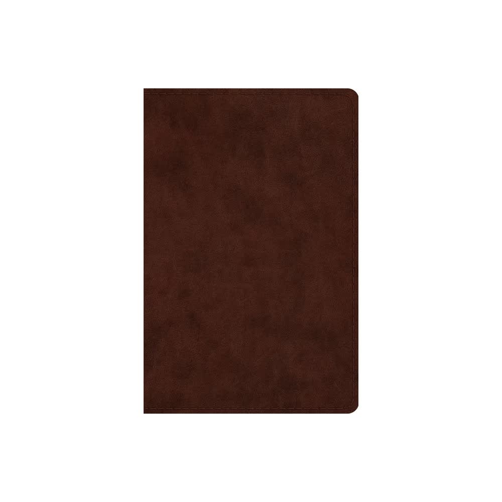 ESV Compact Bible, Brown (Red Letter Edition)