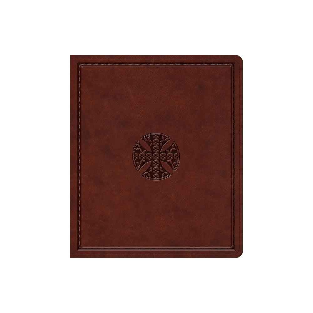ESV Journaling Bible Brown, Mosaic Cross Design
