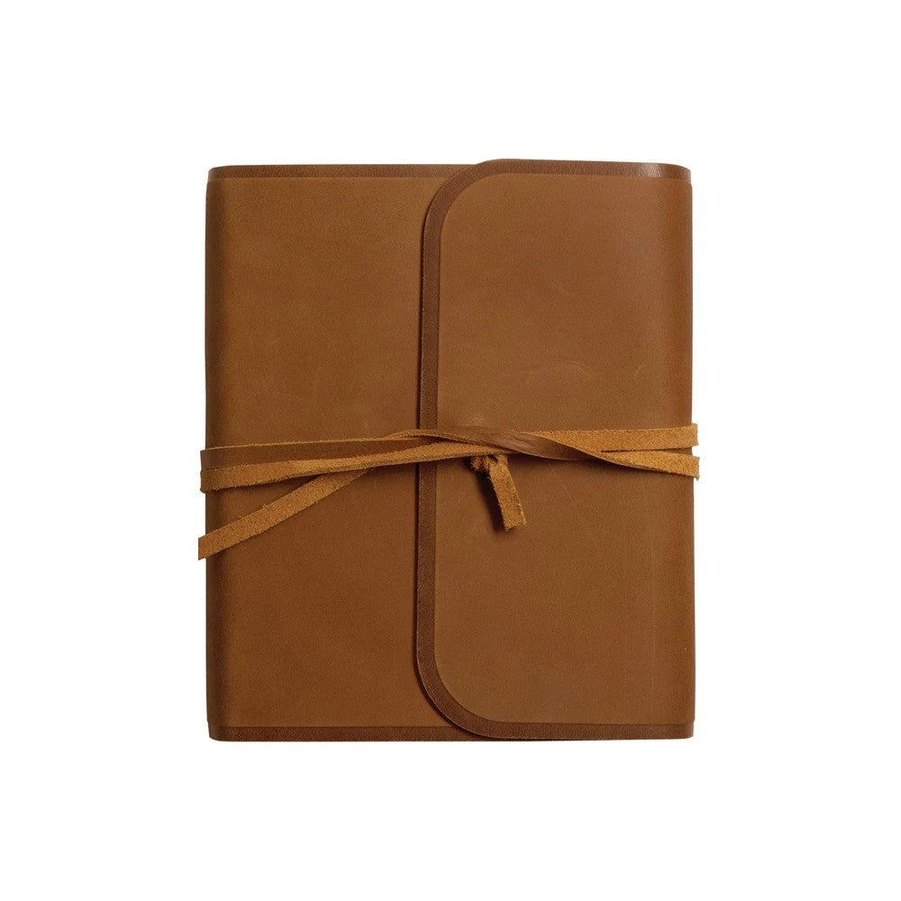 ESV Journaling Bible Brown, Flap with Strap