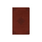 ESV Large Print Value Thinline Bible Tan, Ornament Design
