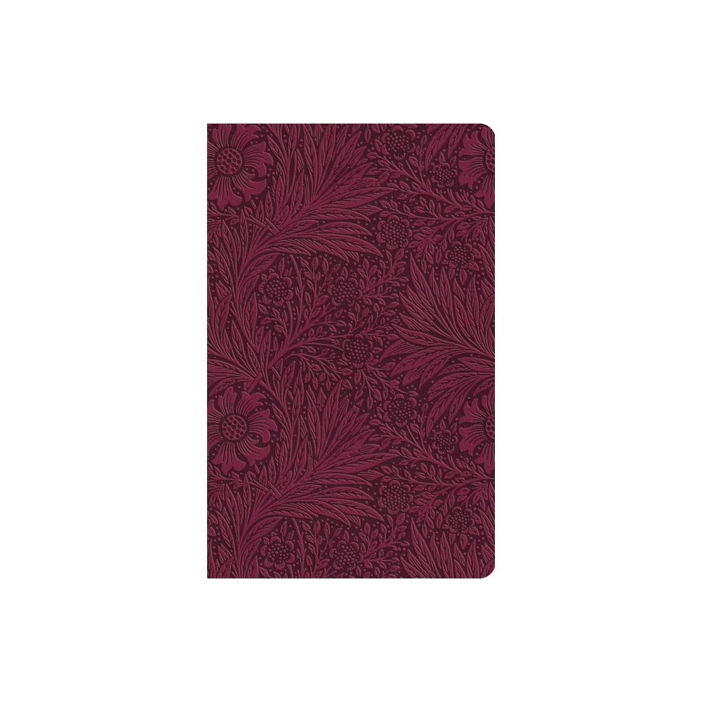 ESV Large Print Value Thinline Bible Raspberry, Floral Design