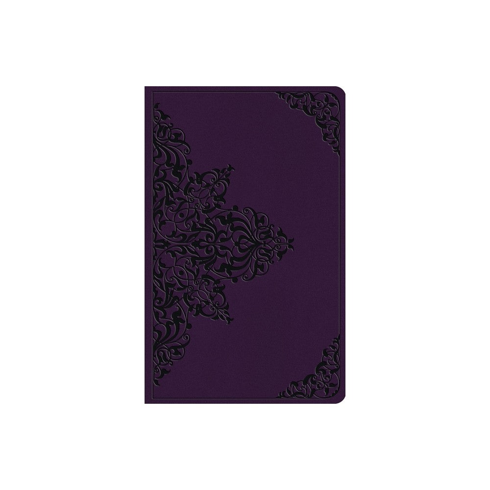 ESV Large Print Value Thinline Bible Lavender, Filigree Design