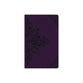 ESV Large Print Value Thinline Bible Lavender, Filigree Design