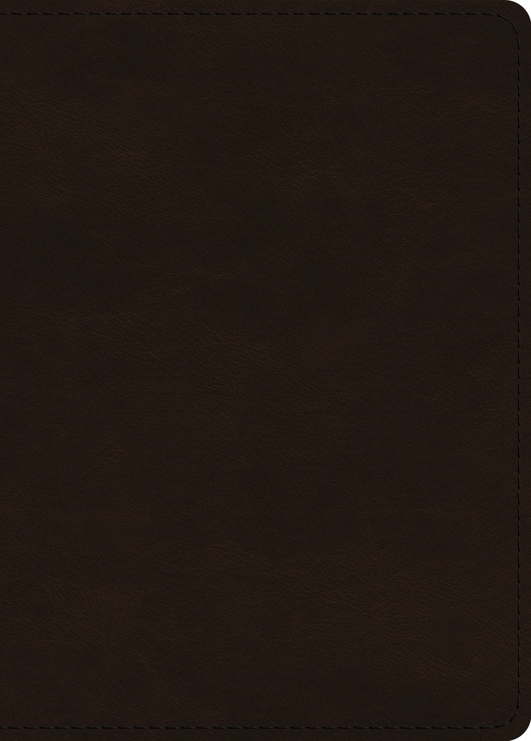 ESV Large Print Value Personal Size Bible Deep Brown (Red Letter Edition)