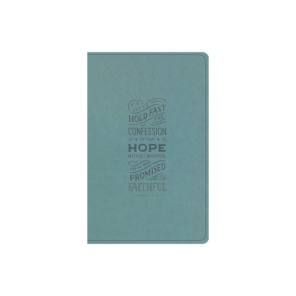 ESV Large Print Value Thinline Bible Paris Sky, Hebrews 10:23 Design