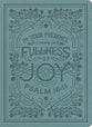 ESV Single Column Journaling Bible Paris Sky Psalm 16:11 Design (Black Letter Edition)