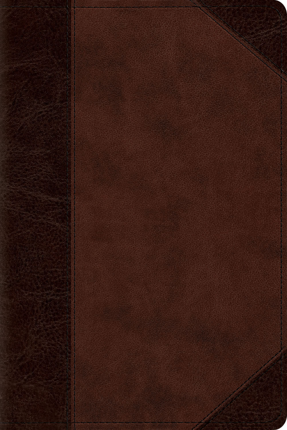 ESV Personal Size Reference Bible Brown/Walnut Portfolio Design (Black Letter Edition)