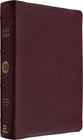 ESV Heirloom Bible Scriptura Sacra Personal Size Reference Edition Calfskin Bordeaux