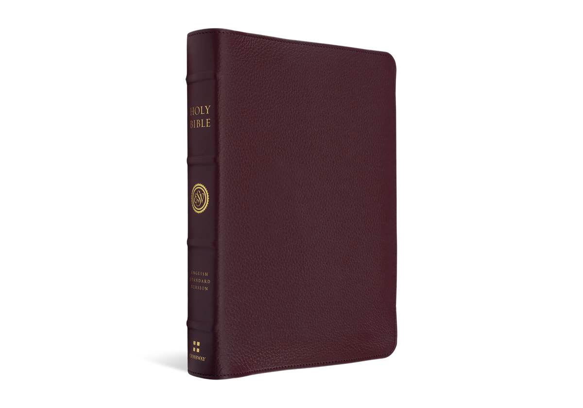 ESV Heirloom Bible Alpha Edition Personal Size, Bordeaux (Black Letter Edition)