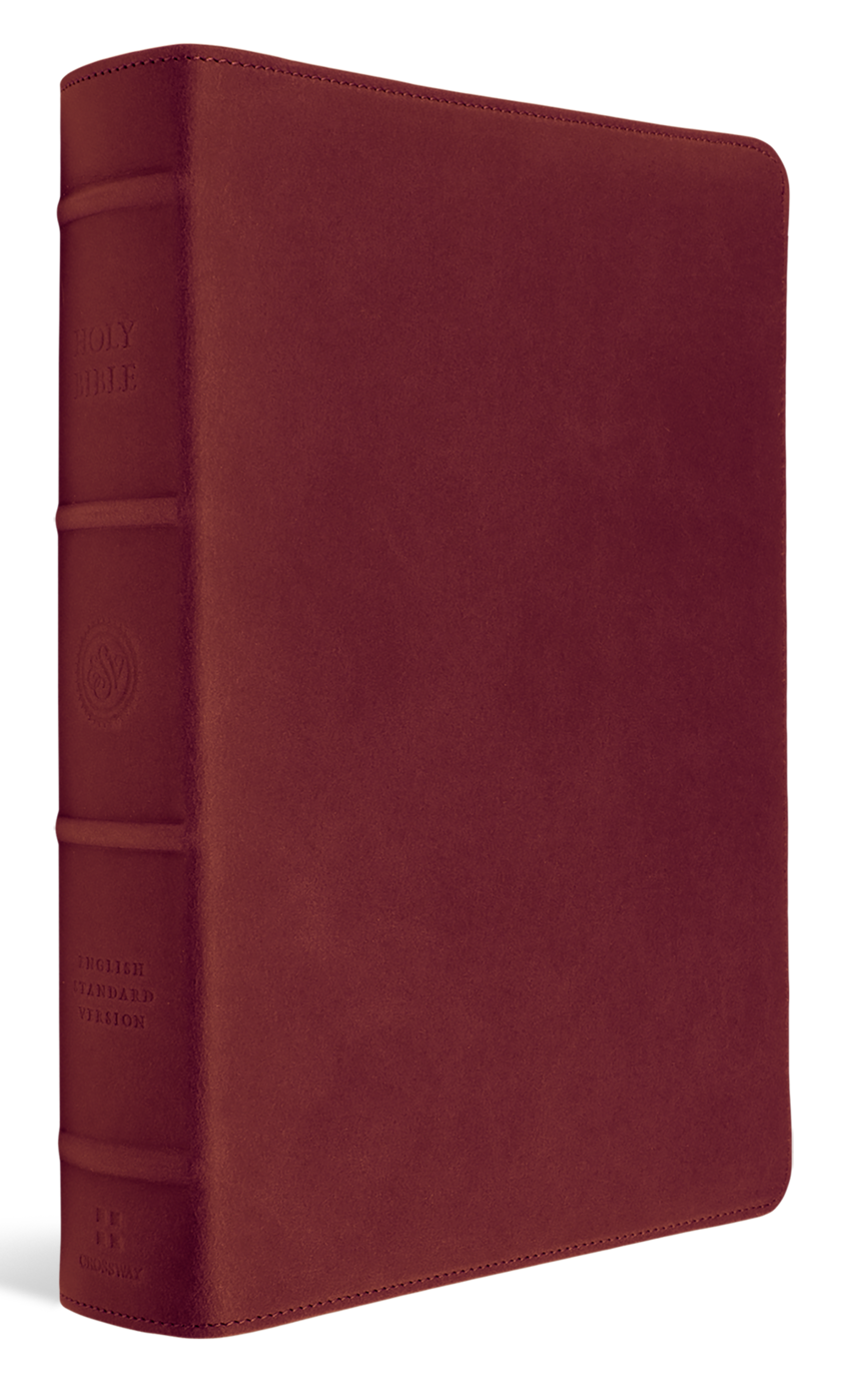 ESV Heirloom Bible Veritas Single Column Edition Carmine Red (Black Letter Edition)