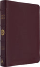 ESV Heirloom Bible Gratia Large Print Thinline Reference Edition Calfskin Bordeaux (Red Letter Edition)