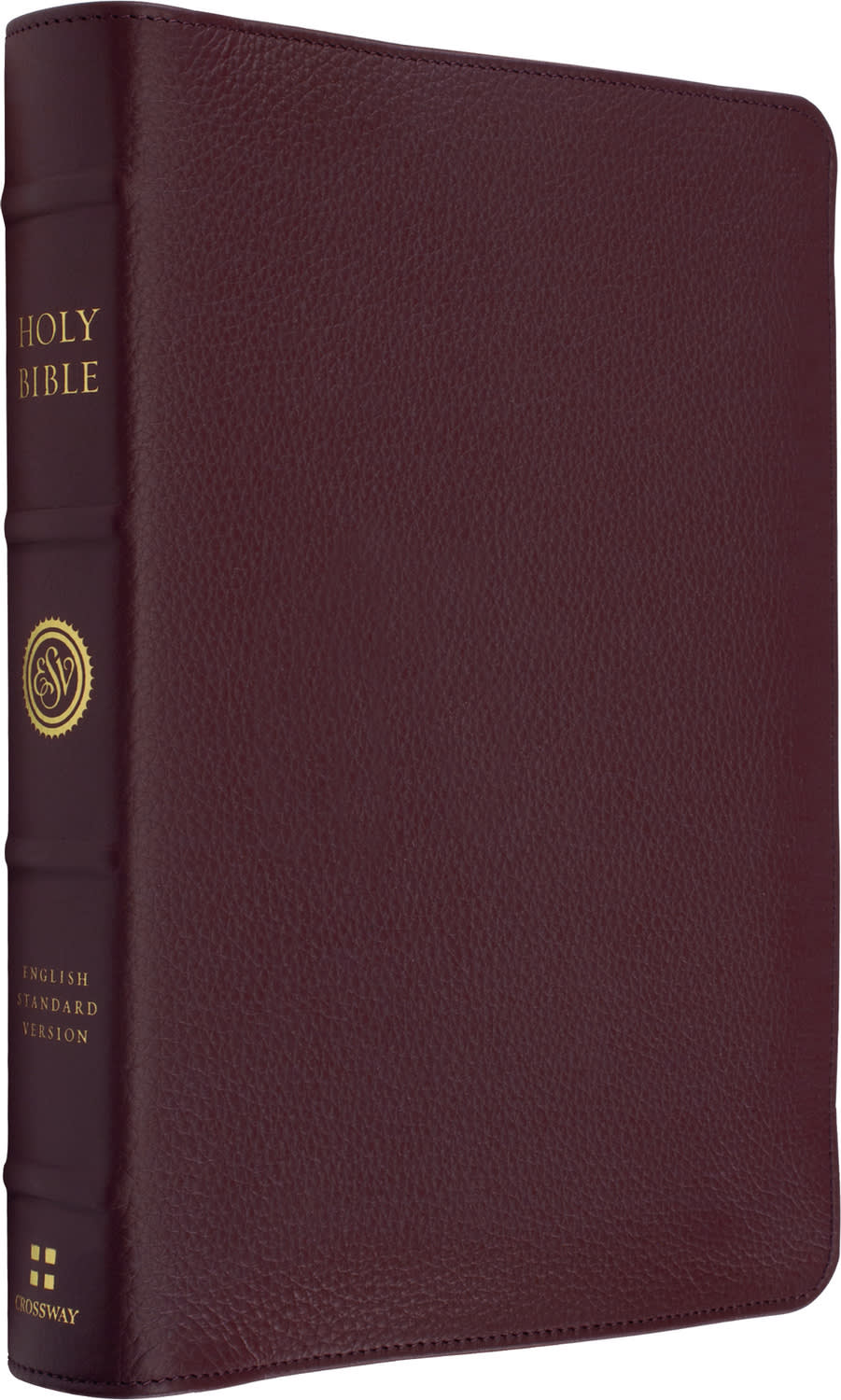 ESV Heirloom Bible Gratia Large Print Thinline Reference Edition Calfskin Bordeaux (Red Letter Edition)