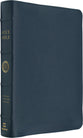 ESV Heirloom Bible Gratia Large Print Thinline Reference Edition Calfskin Meridian Blue (Red Letter Edition)