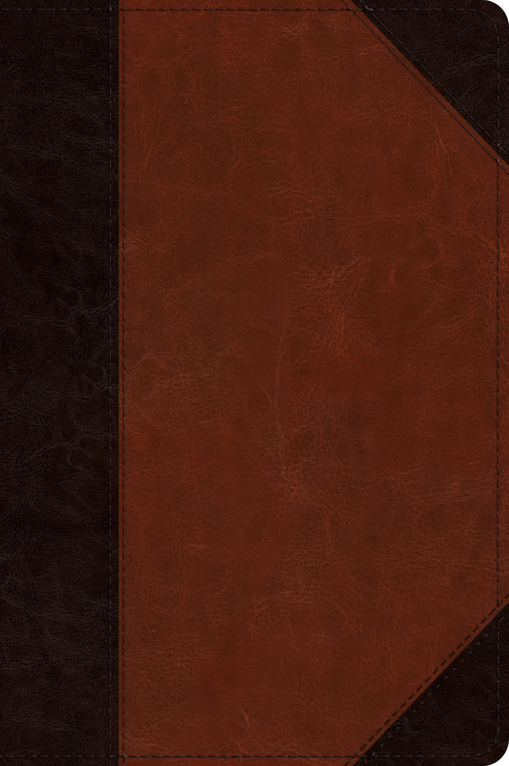 ESV Wide Margin Reference Bible Brown/Cordovan, Portfolio Design (Black Letter Edition)