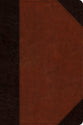 ESV Wide Margin Reference Bible Brown/Cordovan, Portfolio Design (Red Letter Edition)