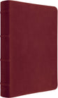 ESV Heirloom Bible Alpha Edition Personal Size, Pompeian Red (Black Letter Edition)