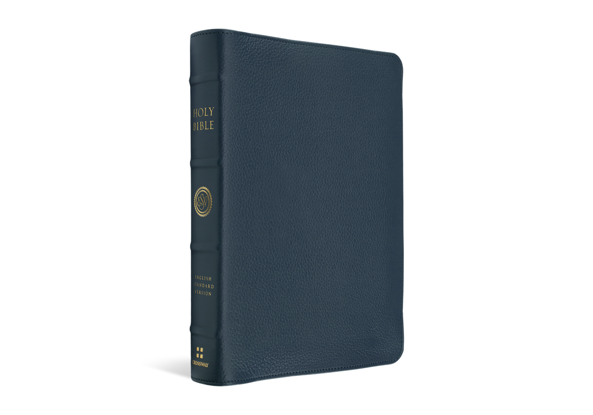ESV Heirloom Bible Alpha Edition Personal Size, Meridian Blue (Black Letter Edition)